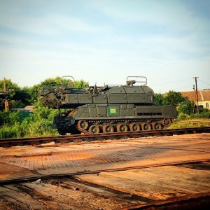 Buk M2 TELAR Identifying Numbers Painted Over in Sudzha Videos