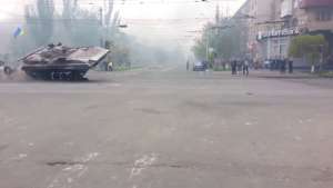 A Reconstruction of Clashes in Mariupol, Ukraine, 9 May 2014