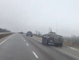 As Eastern Ukraine Heads Towards the Ceasefire, Russian Armour Heads Towards Ukraine