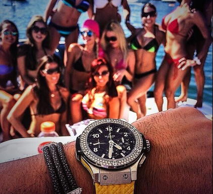 hublot big gang bang steel diamonds