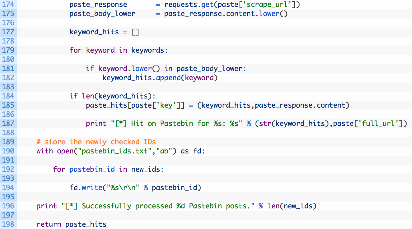 Building A Keyword Monitoring Pipeline With Python Pastebin And