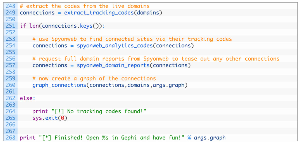 Automatically Discover Website Connections Through Tracking Codes ...