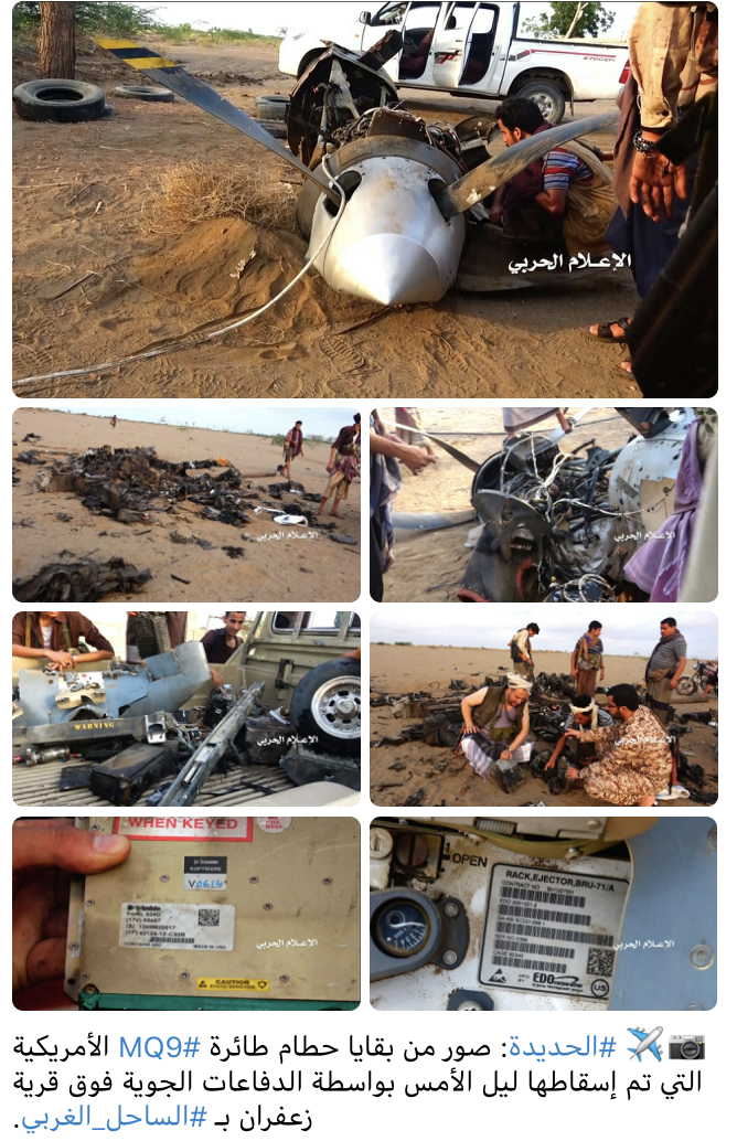 How Do Yemen’s Houthis & AQAP “Counter” Drones? A Look At Open Sources