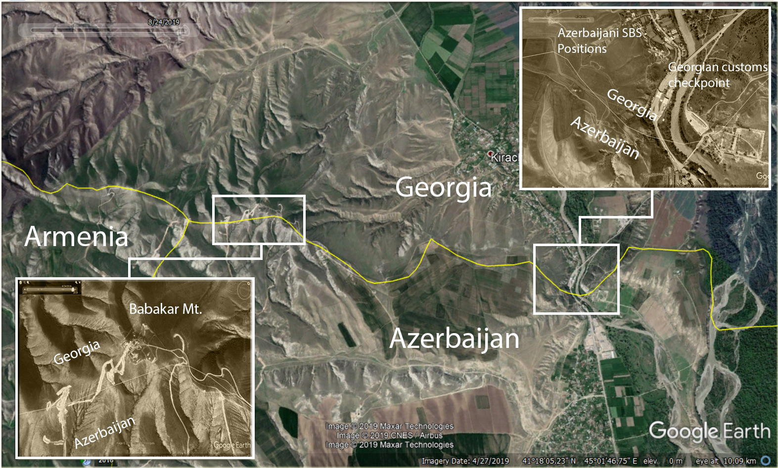 Armenia and Azerbaijan launch border demarcation