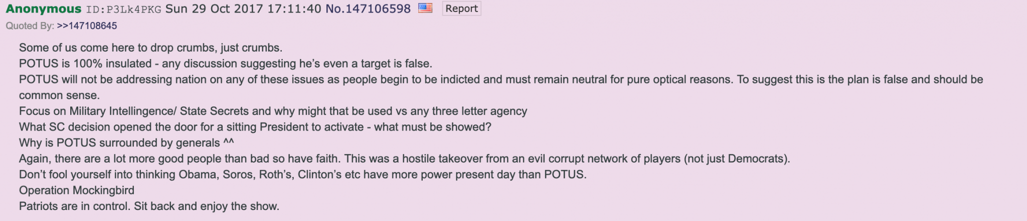 First Q Drop How Q’s 'Lost Drops' Undermine the QAnon Myth - bellingcat