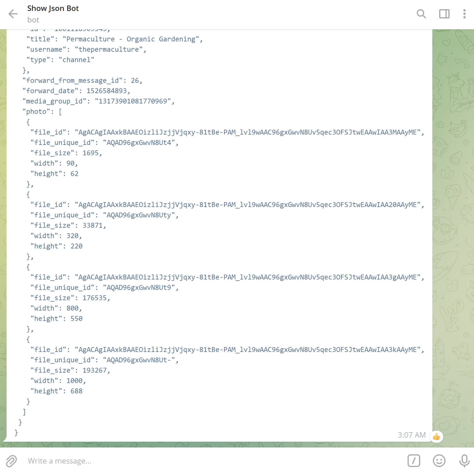where to find hidden archive in telegram