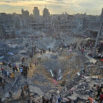 Confirming a Strike on Jabalia Refugee Camp as Israeli Forces Approach Gaza City