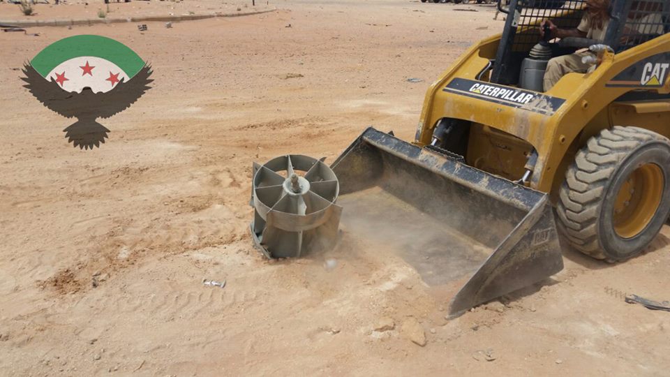 RBK pattern cluster bombs in Syria